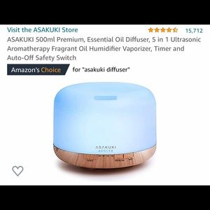 Essential Oil Diffuser!